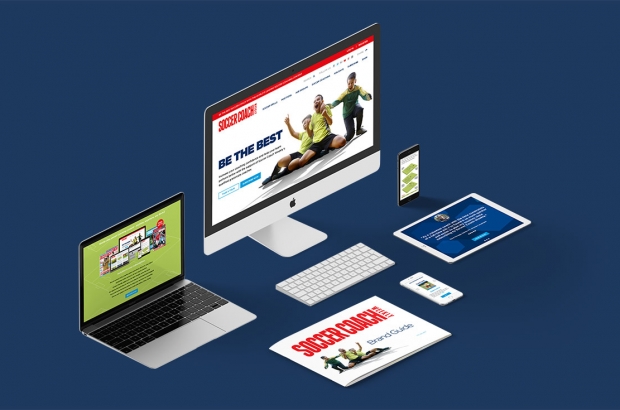 Web & Graphic Design - Web Development - Example Work: Soccer Coach Weekly